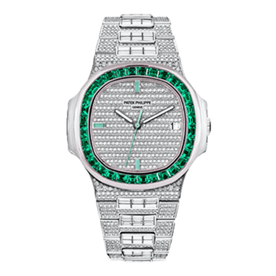 Emerald Bezel 5711 Replica