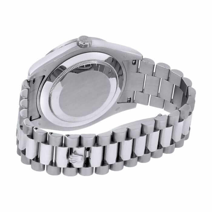 Rolex Day-Date White Diamond Replica - Image 4