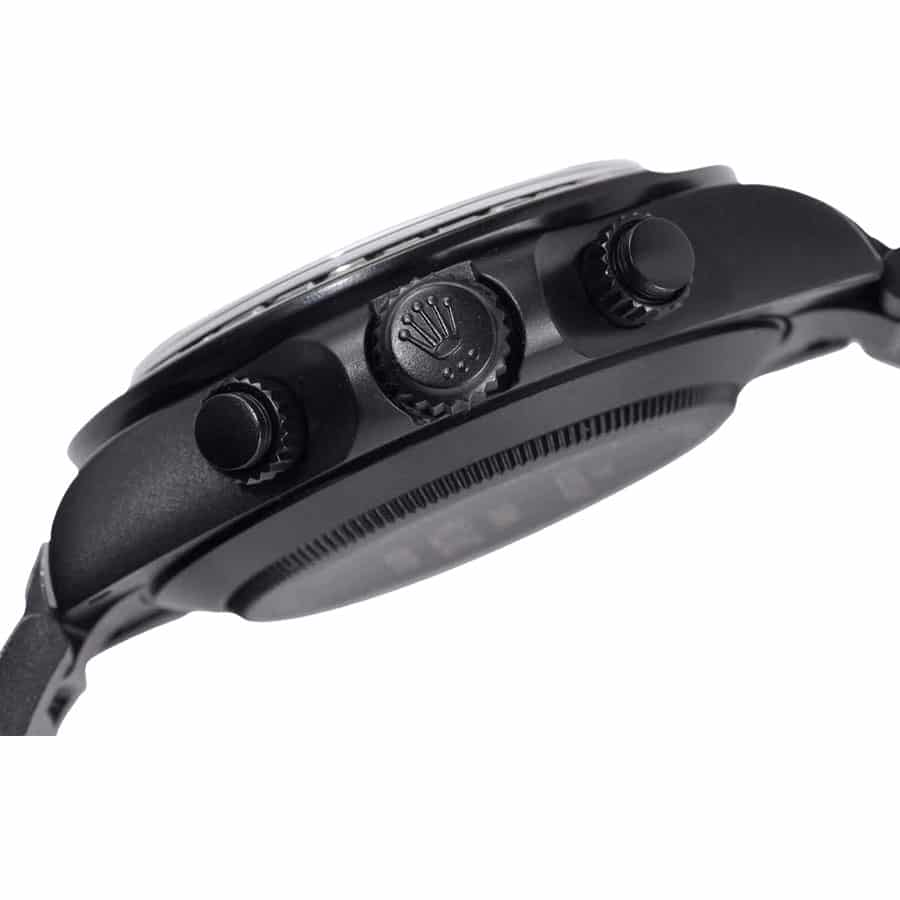 Rolex Blaken Daytona Date Black Dial 116520 Replica - Image 5