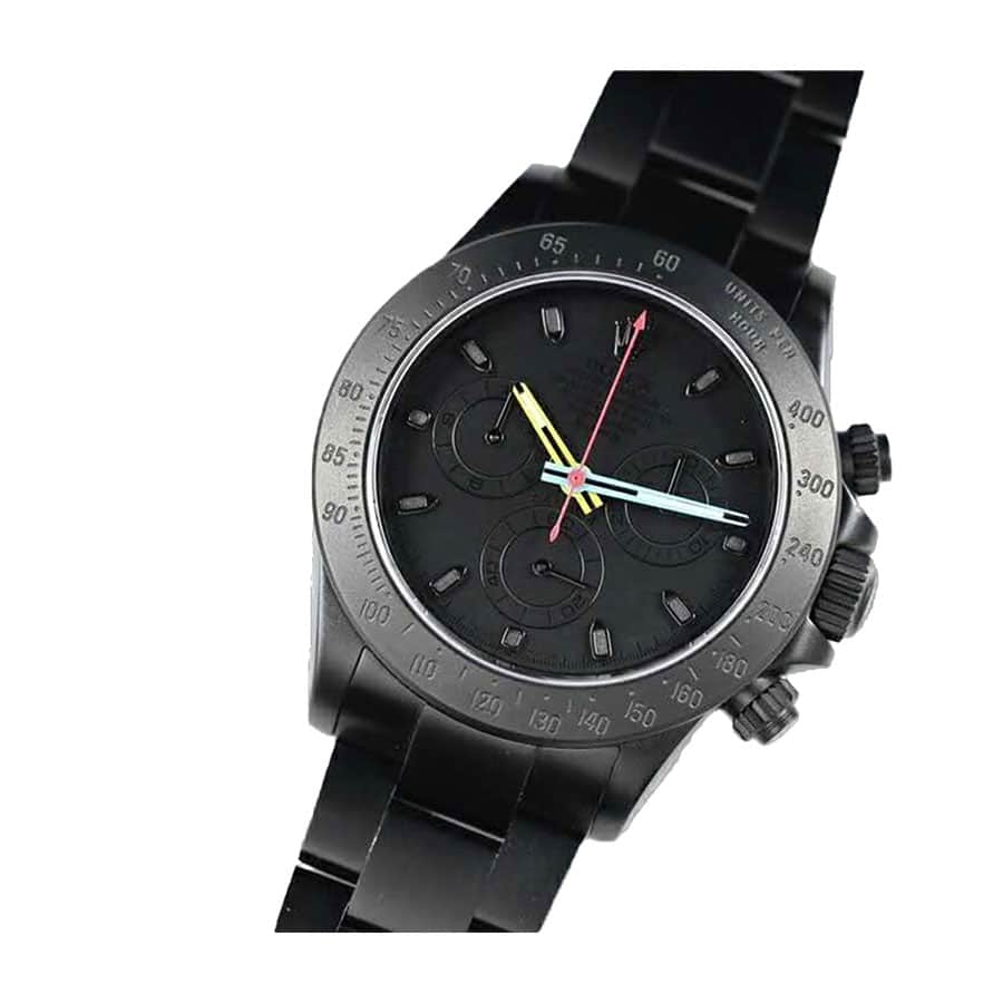 Rolex Blaken Daytona Date Black Dial 116520 Replica - Image 3