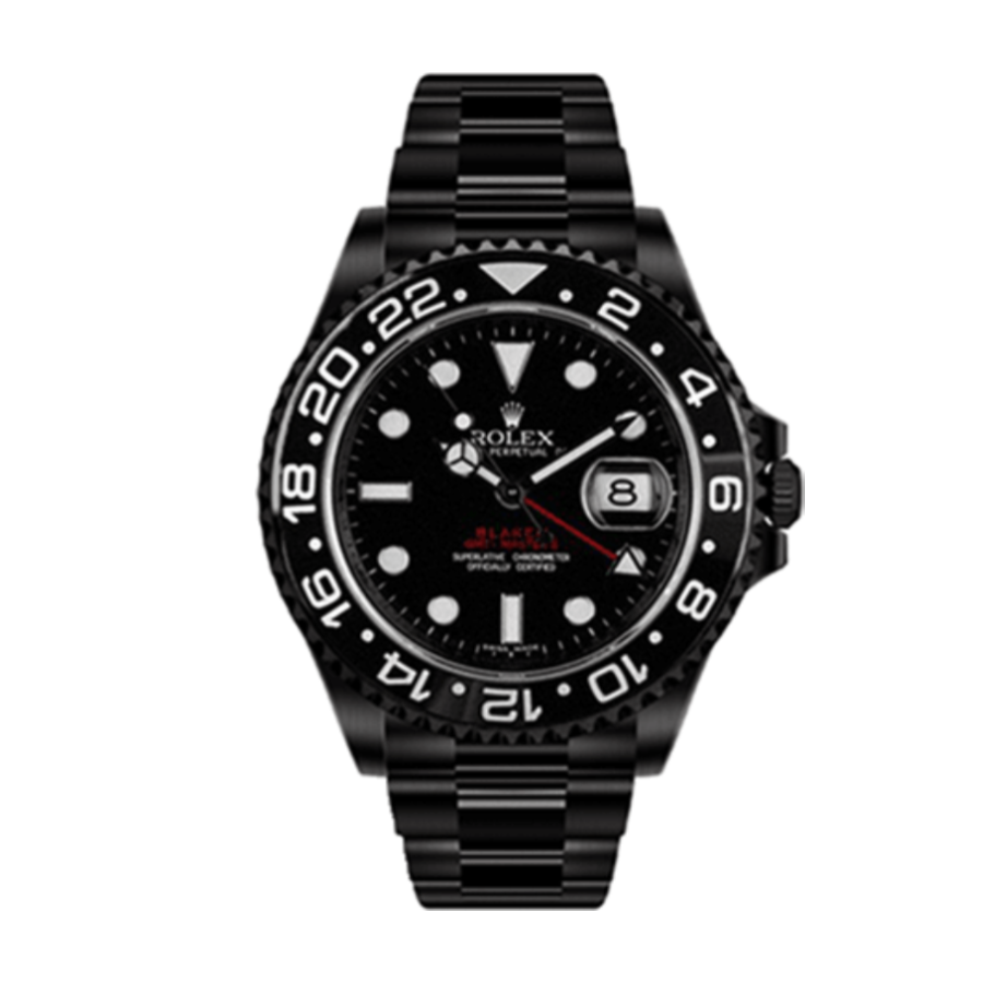 Rolex Blaken GMT-Master II Single Red Replica