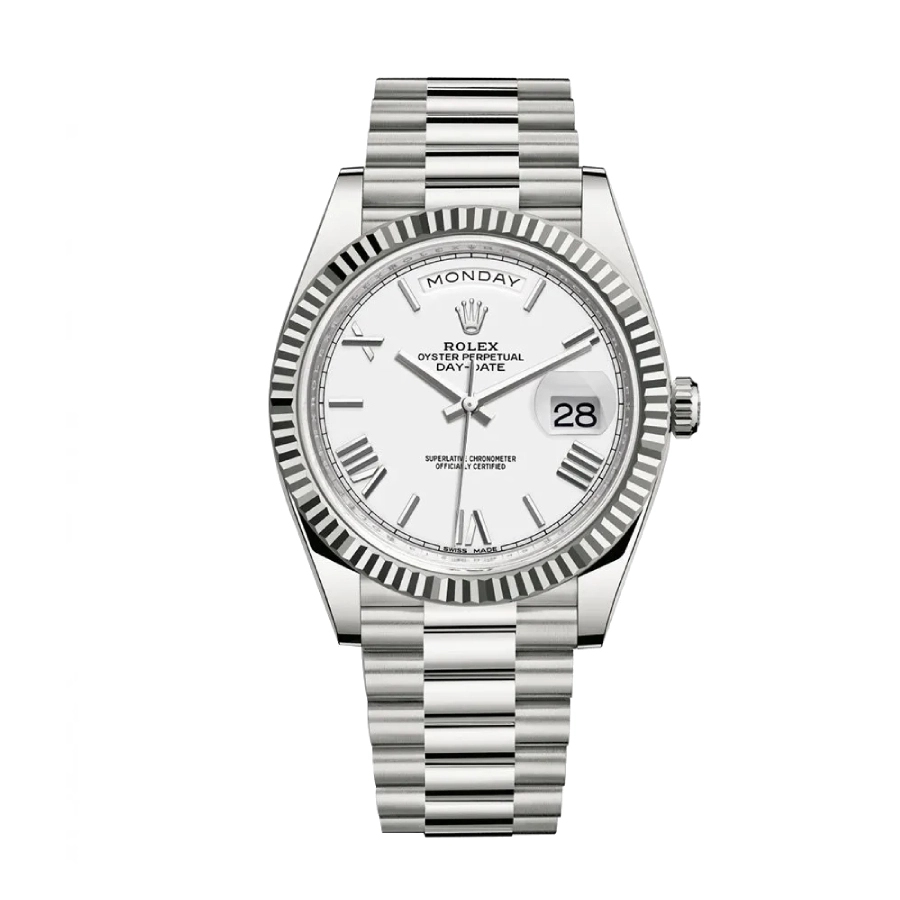 Rolex Day-Date II 218239 Grey Roman Dial Replica