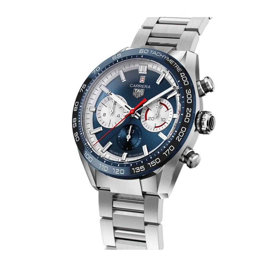 TAG Heuer Carrera Steel Blue Replica - Image 2